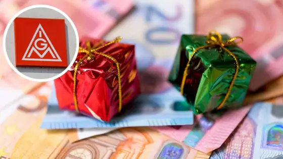 Weihnachtsgeld bei der IG Metall - Wer bekommt wie viel?